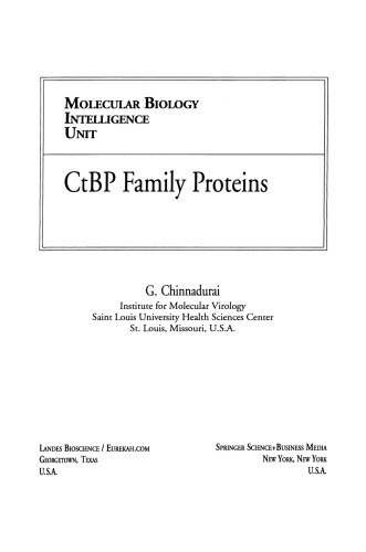 GtBP Family Proteins