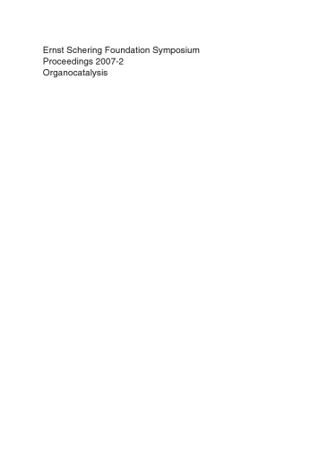 Organocatalysis