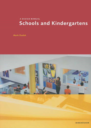 A Design Manual Schools and Kindergartens