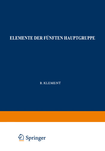 Elemente der fünften Hauptgruppe: Phosphor