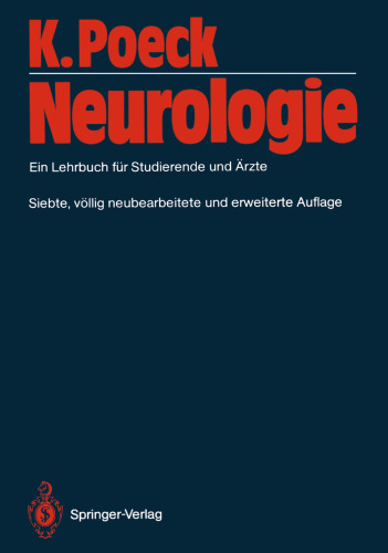 Neurologie: Ein Lehrbuch fur Studierende und Arzte