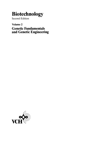 Biotechnology: Genetic Fundamentals and Genetic Engineering, Volume 2, Second Edition