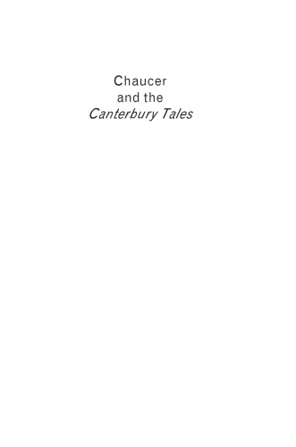 Chaucer and the Canterbury Tales: A Short Introduction