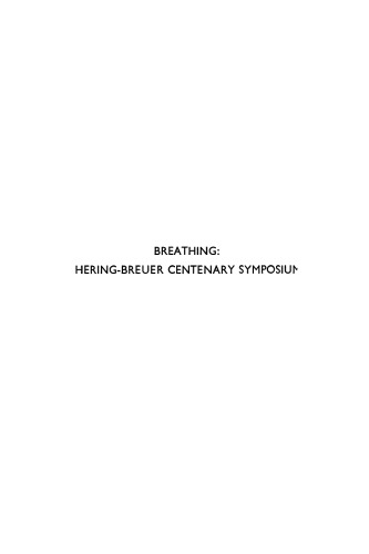 Ciba Foundation Symposium - Breathing: Hering-Breuer Centenary Symposium