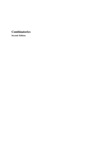 Combinatorics, Second Edition