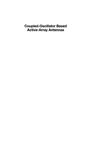 Coupled-Oscillator Based Active-Array Antennas