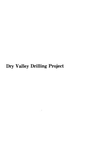 Dry Valley Drilling Project