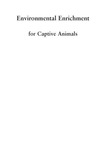 Environmental Enrichment for Captive Animals