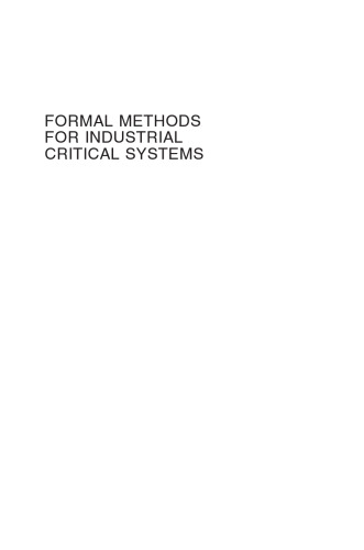 Formal Methods for Industrial Critical Systems: A Survey of Applications