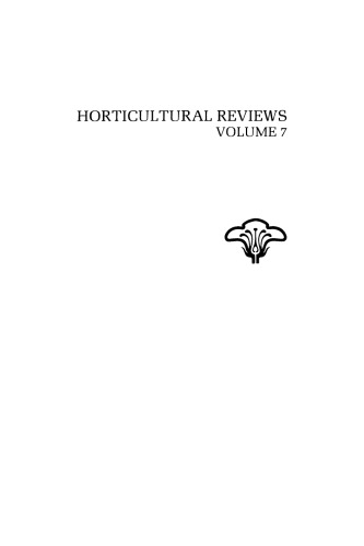 Horticultural Reviews, Volume 7