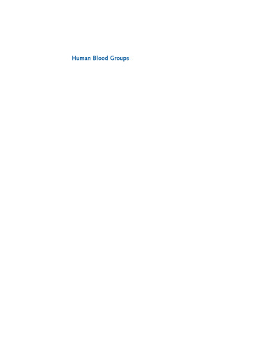 Human blood groups