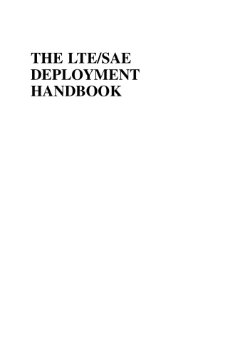 The LTE/SAE Deployment Handbook