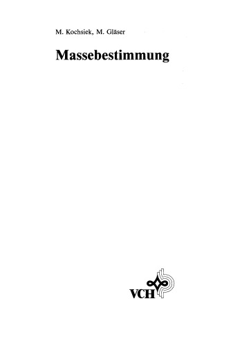 Massebestimmung