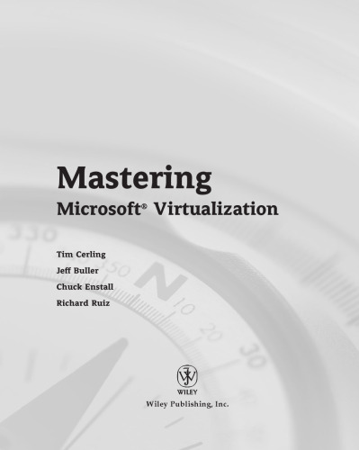 Mastering Microsoft® Virtualization