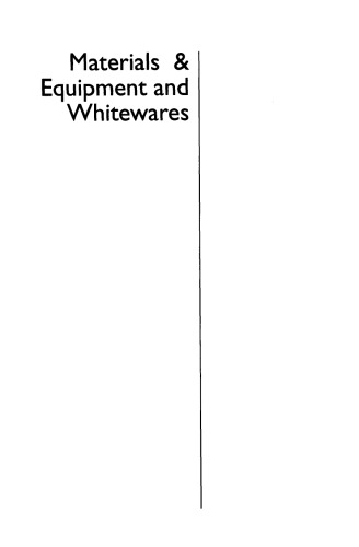 Materials & Equipment/Whitewares: Ceramic Engineering and Science Proceedings, Volume 23, Issue 2